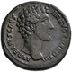 Marc Aurel (139 - 161 - 180): Antoninus I. Pius, 138-161, Für Marcus Aurelius. Æ-Sesterz, Rom; 26,46 - La Dinastia Antonina (96 / 192)