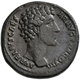 Marc Aurel (139 - 161 - 180): Antoninus I. Pius, 138-161, Für Marcus Aurelius. Æ-Sesterz, Rom; 26,46 - Die Antoninische Dynastie (96 / 192)