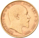 Australien - Anlagegold: Edward VII. 1901-1910: 1 Sovereign 1902 Sydney, 7,93 G, 916/1000 Gold, Frie - Altri & Non Classificati