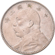 China: AR Dollar, Year 3 (1914), Yuan Shi Kai, KM Y-329, 26,65 G, Kl. Kratzer, Sehr Schön-vorzüglich - China