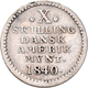 Dänisch-Westindien: (seit 1917 U.S. Virgin Islands) Christian VIII. 1839-1848: 10 Skilling 1840. KM# - Antillas