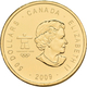 Kanada - Anlagegold: Elizabeth II. 1952-,: 50 Dollars 2009, Olympische Winterspiele Vancouver 2010 - - Canada