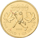 Kanada - Anlagegold: Elizabeth II. 1952-,: 50 Dollars 2010, Olympische Winterspiele 2010 Vancouver - - Canada