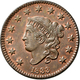 Vereinigte Staaten Von Amerika: 1833 Large Cent N-5 Brown Red Unc Purchased M&G Auctions August 1995 - Other & Unclassified