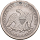 Vereinigte Staaten Von Amerika: Dollar 1859 O, New Orleans, KM# 71, 26,38 G, Gestopftes Loch, Randfe - Otros & Sin Clasificación