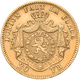 Belgien - Anlagegold: Leopold II. 1865-1909: 20 Francs 1870 LW (Pos. A), KM# 37, Friedberg 412. 6,43 - Other & Unclassified