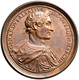 Frankreich: Lothringen: Bronze Suiten Medaille O.J., Von Saint-Urbain, Auf Gerard Von Elsass Und Hed - Sonstige & Ohne Zuordnung