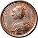 Frankreich: Lothringen: Bronze Suiten Medaille O.J., Von Saint-Urbain, Auf Gerard Von Elsass Und Hed - Sonstige & Ohne Zuordnung