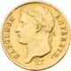 Frankreich - Anlagegold: Napoleon I. 1804-1814: 20 Francs 1810 A, 6,45 G, 900/1000 Gold. Kl. Kratzer - Otros & Sin Clasificación