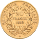 Frankreich - Anlagegold: 2. Republik 1848-1852: Louis-Napoleon Bonaparte, 20 Francs 1852 A, KM# 774, - Altri & Non Classificati