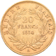 Frankreich - Anlagegold: Napoleon III. 1852-1870: 20 Francs 1854 A, KM# 781.1, Friedberg 573. 6,43 G - Sonstige & Ohne Zuordnung