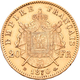 Frankreich - Anlagegold: Napoleon III. 1852-1870: 20 Francs 1870 BB. Friedberg 585, Gadoury 1062. 6, - Altri & Non Classificati
