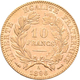 Frankreich - Anlagegold: 3. Republik 1871-1940: 10 Francs 1896 A, Friedberg 594, 3,21 G, 900/1000 Go - Sonstige & Ohne Zuordnung