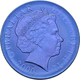 Gibraltar: SET Von 2 Münzen: 160 Jahre "Uniform Penny Post" - Blaue Mauritius, ½ Crown 2000 Mit Gold - Griechenland