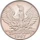 Griechenland: Constantin II., 1964-1973: 100 Drachmen 1967, 24,94 G, Stempelglanz. - Greece
