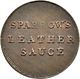 Großbritannien: Ballonfahrt: Bronze Token O. J. (1820), Sparrow Nail Merchant London / Sparrow's Lea - Otros & Sin Clasificación