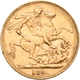Großbritannien - Anlagegold: Victoria 1837-1901: Sovereign 1890, KM# 767, Friedberg 392. 7,98 G, 917 - Sonstige & Ohne Zuordnung
