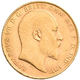 Großbritannien - Anlagegold: Edward VII. 1901-1910: Sovereign 1907, KM# 805, Friedberg 400. 7,97 G, - Otros & Sin Clasificación