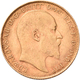 Großbritannien - Anlagegold: Edward VII. 1901-1910: Sovereign 1910, KM# 805, Friedberg 400. 7,99 G, - Altri & Non Classificati