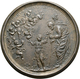 Italien: Toskana, Cosimmo III. De Medici 1670-1723: Bronzegussmedaille O.J. (um 1720) Von Giacchino - 1861-1878 : Vittoro Emanuele II