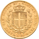 Italien - Anlagegold: Sardinien, Carlo Alberto 1831-1849: 20 Lire 1849 (Anchor/Anker), KM# 131.2, Fr - Andere & Zonder Classificatie