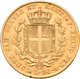 Italien - Anlagegold: Sardinien, Carlo Alberto 1831-1849: 20 Lire 1849 (Anchor/Anker), KM# 131.2, Fr - Otros & Sin Clasificación