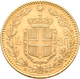 Italien - Anlagegold: Umberto I. 1878-1900: 20 Lire 1882 R - Rom, KM# 21, Friedberg 21. 6,44 G, 900/ - Sonstige & Ohne Zuordnung