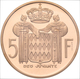 Monaco - Anlagegold: Rainier III. 1949-2005: 5 Francs 1966, 100 Jahre Monte Carlo. Probe (Essai) Von - Other & Unclassified