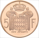Monaco - Anlagegold: Rainier III. 1949-2005: 5 Francs 1966, 100 Jahre Monte Carlo. Probe (Essai) Von - Sonstige & Ohne Zuordnung