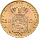 Niederlande - Anlagegold: Wilhelmina 1890-1948: 10 Gulden 1897, KM# 118, Friedberg 347. 6,70 G, 900/ - Gold And Silver Coins