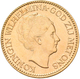 Niederlande - Anlagegold: Wilhelmina 1890-1948: 10 Gulden 1933, KM# 162, Friedberg 351. 6,72 G, 900/ - Monete D'Oro E D'Argento