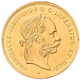 Österreich - Anlagegold: Franz Joseph I. 1848-1916: 4 Florin / 10 Francs 1892 (NP), KM# 2260, Friedb - Austria