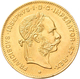 Österreich - Anlagegold: Franz Joseph I. 1848-1916: 4 Florin / 10 Francs 1892 (NP), KM# 2260, Friedb - Oesterreich