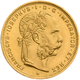 Österreich - Anlagegold: Franz Joseph I. 1848-1916: 8 Florin / 20 Francs 1892 (NP), KM# 2269, Friedb - Autriche