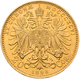 Österreich - Anlagegold: Franz Joseph I. 1848-1916: 20 Kronen / Corona 1896, KM# 2806, Friedberg 504 - Austria