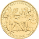 Österreich - Anlagegold: 2. Republik Ab 1945: Lot 2 Goldmünzen: 500 Schilling 1997, Franz Schubert, - Oesterreich