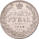 Russland: Nikolaus I. 1825-1855: Rubel 1844, SPB/KB-St. Petersburg, Bitkin 205, Davenport 283, 20,83 - Rusia