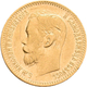 Russland - Anlagegold: Nikolaus II. 1894-1917: 5 Rubel 1898 (AG - Avraam Hutseus). KM Y# 62, Friedbe - Russland