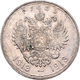 Russland: Nikolaus II. 1894-1917: Rubel 1913, 300 Jahre Haus Romanov, Davenport 298, 19,99 G, Winz. - Russia