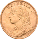Schweiz - Anlagegold: Lot 3 Goldmünzen: 20 Franken (Vreneli) 1927 B, 1930 B, 1930 B. KM# 35.1, Fried - Otros & Sin Clasificación