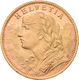 Schweiz - Anlagegold: Lot 3 Goldmünzen: 20 Franken (Vreneli) 1927 B, 1930 B, 1930 B. KM# 35.1, Fried - Altri & Non Classificati