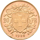 Schweiz - Anlagegold: 20 Franken 1935 B, Vreneli, Friedberg 499, KM#35.2, Gold 900/1000, 6,45 G, Vor - Otros & Sin Clasificación