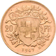 Schweiz - Anlagegold: Lot 3 Goldmünzen: 3 X 20 Franken 1947 B (Vreneli). KM# 35.2, Friedberg 499. Je - Otros & Sin Clasificación