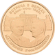 Sowjetunion: Set 2 Medaillen 1989 Auf Den Staatsbesuch Michael Gorbatschows In Deutschland / State V - Russia