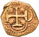 Spanien: Felipe II. 1556-1598: 1 Escudo O.J. / Schiffsgeld / Gold Cob Coin. Vermutlich Philipp II. O - Otros & Sin Clasificación