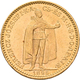 Ungarn - Anlagegold: Franz Joseph I. 1848-1916: 20 Kronen / Korona 1896 KB, KM# 486, Friedberg 250. - Ungheria