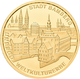 Deutschland - Anlagegold: 100 Euro 2004 Bamberg (A - Berlin), In Originalkapsel Und Etui, Mit Zertif - Germania