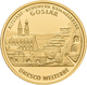 Deutschland - Anlagegold: 2 X 100 Euro 2008 Altstadt Goslar (D,F), In Originalkapsel Und Etui, Mit Z - Alemania