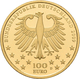 Deutschland - Anlagegold: 2 X 100 Euro 2009 Trier (A,D), In Originalkapsel Und Etui, Mit Zertifikat, - Deutschland