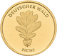 Deutschland - Anlagegold: 20 Euro 2010 Eiche (J - Hamburg). Serie Deutscher Wald. Jaeger 552. 3,89 G - Germania